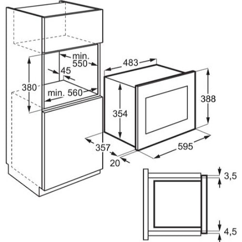 микроволновая печь встраиваемая Electrolux LMS4253TMX купить