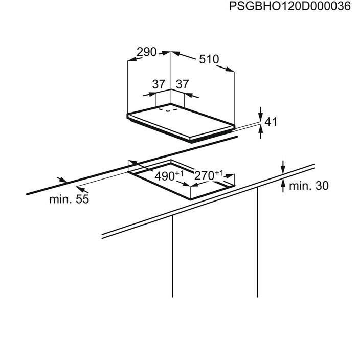 варочная поверхность Electrolux EGG3322NVX купить